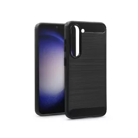   Haffner Carbon szilikon tok - Samsung SM-S911 Galaxy S23 - fekete