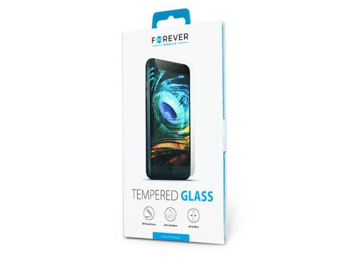 Samsung SM-A556 Galaxy A55 edzett üveg képernyővédő fólia - Forever Tempered    Glass 2.5D - átlátszó