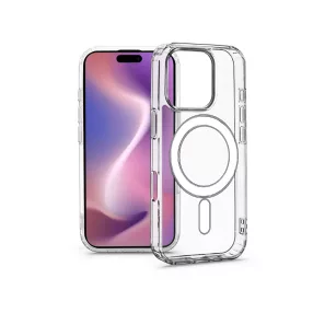   Haffner Anti Shock MagSafe szilikon tok - Apple iPhone 16 Pro Max - átlátszó