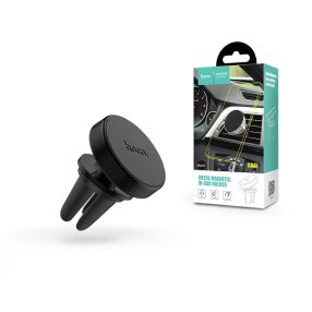   HOCO szellőzőrácsba illeszthető mágneses autós tartó - HOCO CA47 Metal Magnetic Holder - fekete