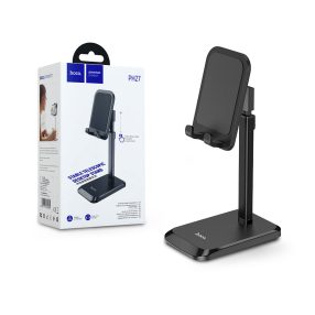   HOCO asztali telefon/tablet tartó 4,7-10'' méretű készülékhez - HOCO PH27 StableTelescopic Desktop Stand - fekete