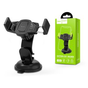   HOCO műszerfalra / szélvédőre helyezhető autós tartó - HOCO CA40 Car Holder -   fekete