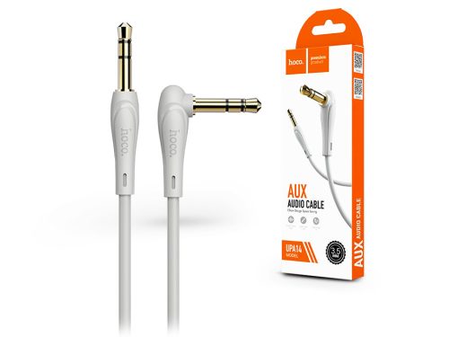 HOCO 3,5 - 3,5 mm jack audio kábel 1 m-es vezetékkel - HOCO UPA14 Aux Audio Cable - fehér