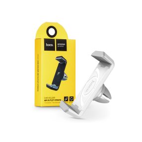   HOCO szellőzőrácsba illeszthető autós tartó - HOCO CPH01 AirOutlet Stents Car   Holder - fehér/szürke