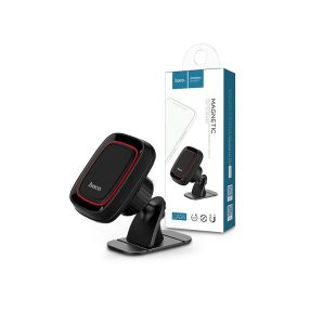   HOCO műszerfalra helyezhető mágneses autós tartó - HOCO CA24 Lotto Series Magnetic Holder - fekete