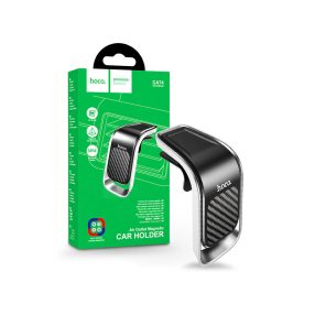   HOCO szellőzőrácsba illeszthető mágneses autós tartó - HOCO CA74 Universe Air   Outlet Magnetic Car Holder - fekete/ezüst