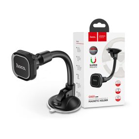   HOCO szélvédőre helyezhető mágneses autós tartó - HOCO CA55 Astute Series       Windshield Magnetic Holder - fekete
