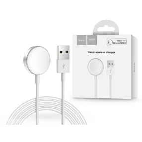   HOCO Watch mágneses vezeték nélküli töltő - HOCO CW16 Watch Wireless Charger - white