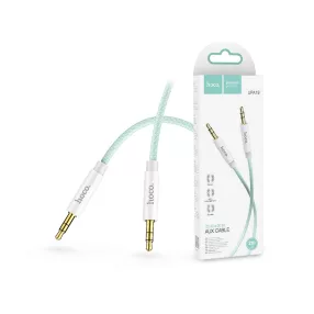   HOCO 3,5 - 3,5 mm jack audio kábel 2 m-es vezetékkel - HOCO UPA19 Aux Audio     Cable - zöld