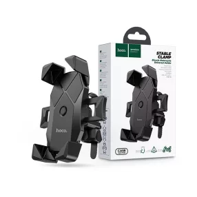   HOCO kerékpárra / motorkerékpárra szerelhető telefontartó 3,7-6,5'' méretű      készülékekhez - HOCO C58 - fekete