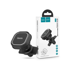   HOCO szellőzőrácsba illeszthető mágneses autós tartó - HOCO CA52 Air Outlet     In-Car Magnetic Holder - fekete