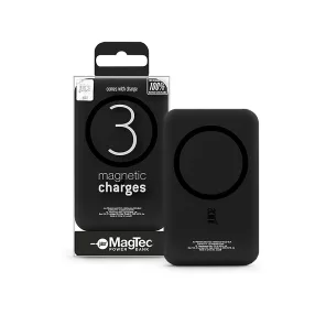   Juice hordozható külső akkumulátor / power bank - 10.000 mAh - Juice ECO 3      MagTec - USB + Type-C - fekete