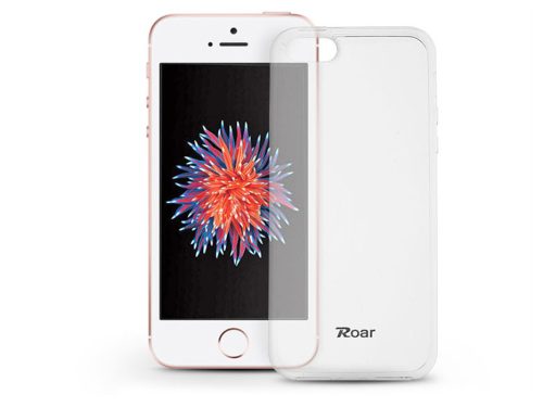 Apple iPhone 5/5S/SE szilikon hátlap - Roar All Day Full 360 - transparent