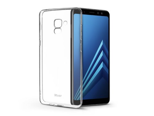 Samsung A730F Galaxy A8 Plus (2018) szilikon hátlap - Roar All Day Full 360 - transparent