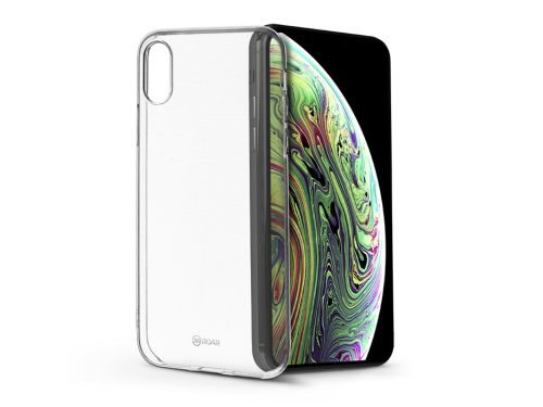 Apple iPhone X/XS szilikon hátlap - Roar All Day Full 360 - transparent