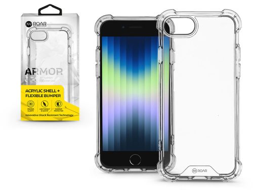 Apple iPhone 7/iPhone 8/SE 2020/SE 2022 szilikon hátlap - Roar Armor Gel -      transparent