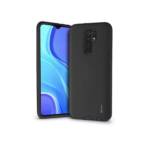   Xiaomi Redmi 9 ütésálló hátlap - Roar Rico Hybrid - fekete