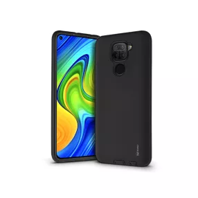   Xiaomi Redmi Note 9 ütésálló hátlap - Roar Rico Hybrid - fekete