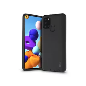   Samsung A217F Galaxy A21s ütésálló hátlap - Roar Rico Hybrid - fekete
