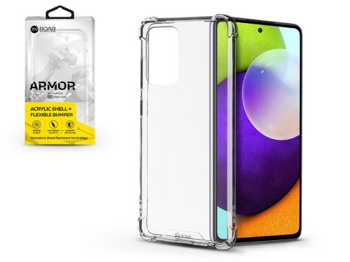 Samsung A525F Galaxy A52/A526B Galaxy A52 5G szilikon hátlap - Roar Armor Gel - transparent