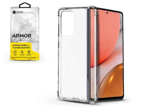 Samsung A725F Galaxy A72/A726B Galaxy A72 5G szilikon hátlap - Roar Armor Gel - transparent