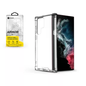   Samsung S908B Galaxy S22 Ultra 5G szilikon hátlap - Roar Armor Gel - átlátszó