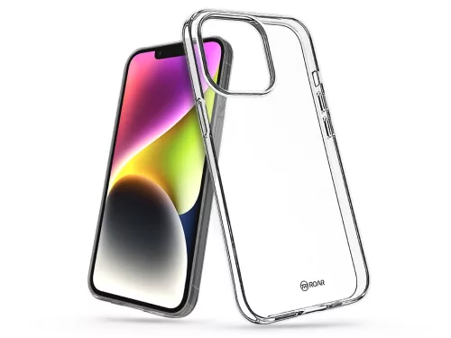 Roar All Day Full 360 szilikon tok - Apple iPhone 14 - átlátszó