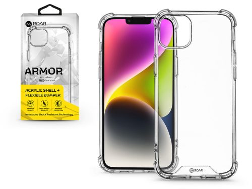 Apple iPhone 14 Plus szilikon hátlap - Roar Armor Gel - átlátszó