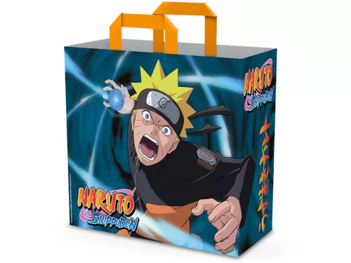 Konix Naruto kék bevásárló táska
