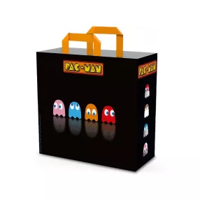 Konix Pac-Man fekete Bevásárló táska
