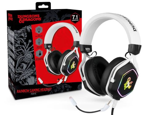 Konix Dungeons & Dragons Rainbow Gaming Headset