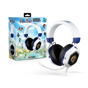 Konix One Piece 7.1 fehér gamer headset