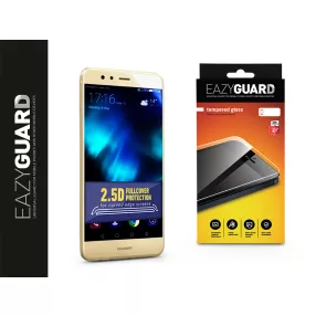   Huawei P10 Lite gyémántüveg képernyővédő fólia - Diamond Glass 2.5D Fullcover - arany
