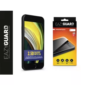   Apple iPhone 7/iPhone 8/SE 2020/SE 2022 gyémántüveg képernyővédő fólia - DiamondGlass 2.5D Fullcover - fekete