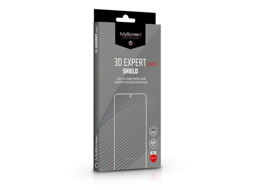 Samsung G955F Galaxy S8 Plus hajlított képernyővédő fólia - MyScreen Protector  3D Expert Pro Shield 0.15 mm - transparent