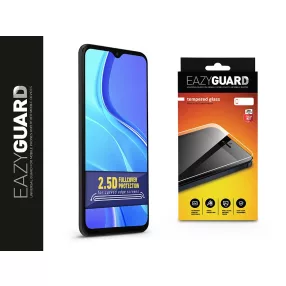   Xiaomi Redmi 9 gyémántüveg képernyővédő fólia - Diamond Glass 2.5D Fullcover -  fekete