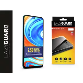   Xiaomi Redmi Note 9 Pro/Note 9S/Mi 10T Lite gyémántüveg képernyővédő fólia -    Diamond Glass 2.5D Fullcover - fekete