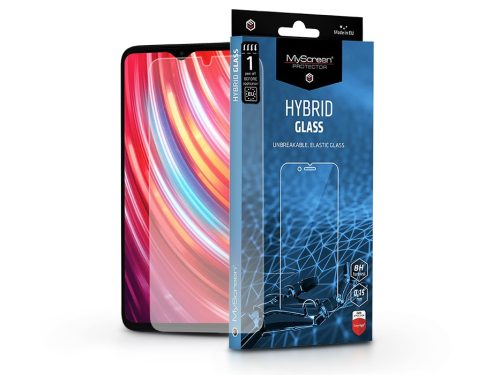 Xiaomi Redmi Note 8 Pro rugalmas üveg képernyővédő fólia - MyScreen Protector Hybrid Glass - transparent