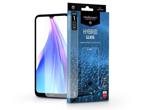 Xiaomi Redmi Note 8T rugalmas üveg képernyővédő fólia - MyScreen Protector Hybrid Glass - transparent