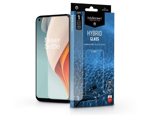 OnePlus Nord N100 rugalmas üveg képernyővédő fólia - MyScreen Protector Hybrid Glass - transparent