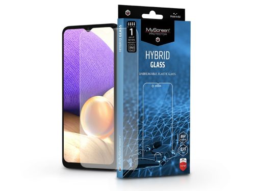 Samsung A326B Galaxy A32 5G rugalmas üveg képernyővédő fólia - MyScreen Protector Hybrid Glass - transparent