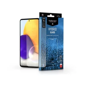   Samsung A725F Galaxy A72/A726B Galaxy A72 5G rugalmas üveg képernyővédő fólia - MyScreen Protector Hybrid Glass - átlátszó