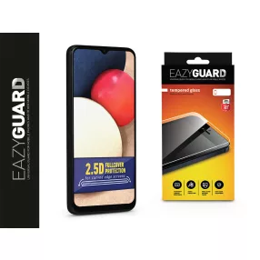   Samsung A025G Galaxy A02s/A037G Galaxy A03s/A035F Galaxy A03 gyémántüveg        képernyővédő fólia - Diamond Glass 2.5D Fullcover - fekete