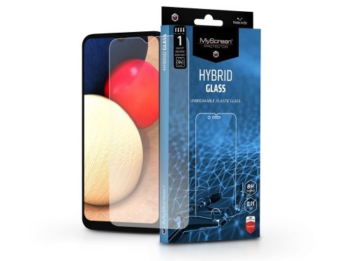 Samsung A025G Galaxy A02s/A037G Galaxy A03s/A035F Galaxy A03 rugalmas üveg      képernyővédő fólia - MyScreen Protector Hybrid Glass - transparent