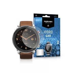   Amazfit GTR (47 mm) rugalmas üveg képernyővédő fólia - MyScreen ProtectorHybrid Glass - 2 db/csomag - átlátszó