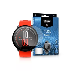  Amazfit Pace rugalmas üveg képernyővédő fólia - MyScreen Protector Hybrid Glass - 2 db/csomag - átlátszó