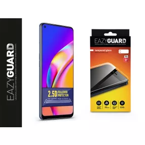   Oppo Reno 5 Z/Reno 5 F gyémántüveg képernyővédő fólia - Diamond Glass 2.5D Fullcover - fekete