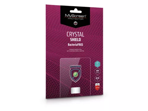Apple iPad 10.2 (2019/2020) képernyővédő fólia - 1 db/csomag - Crystal Shield BacteriaFree