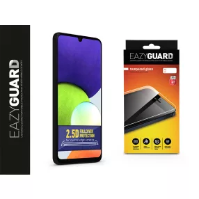   Samsung A225F Galaxy A22 4G/M225F Galaxy M22 4G gyémántüveg képernyővédő fólia -Diamond Glass 2.5D Fullcover - fekete