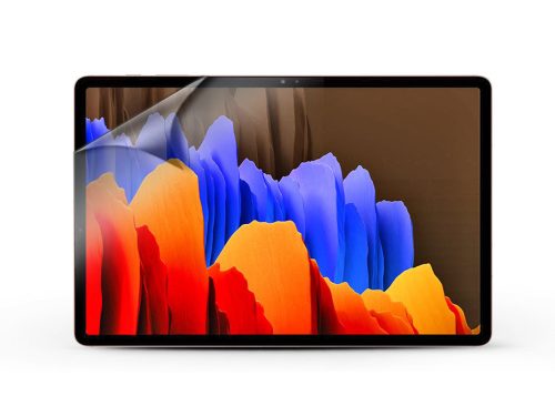 Samsung SM-T970/T976 Galaxy Tab S7+ / SM-X800/X806 Tab S8+ 12.4", képernyővédő fólia - 1 db/csomag - Crystal Shield BacteriaFree - ECO csomagolás